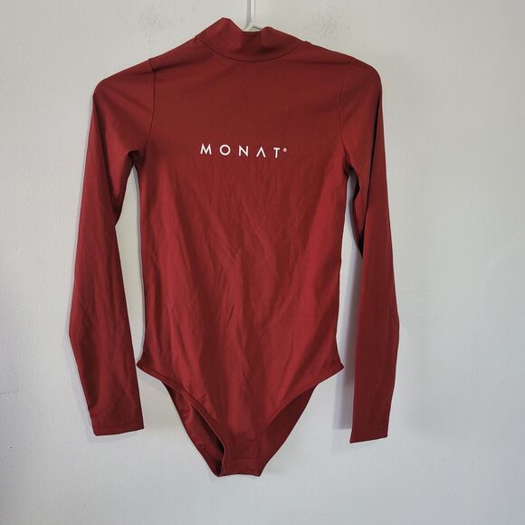 monat turtleneck long sleeve bodysuit size S the versatile MONAT Turtleneck Long - Picture 2 of 5